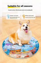 Summer Cooling Pet Water Bed Mat